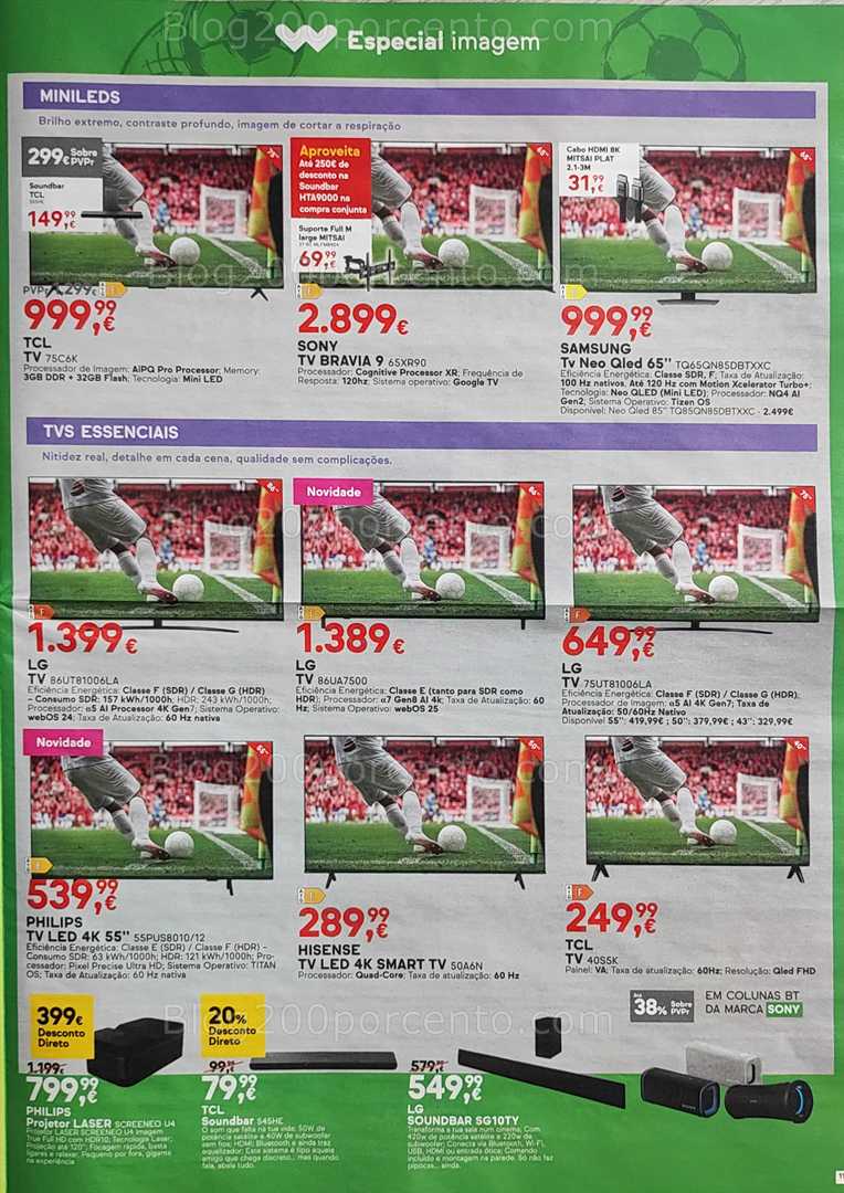 Antevisão Folheto WORTEN Promoções de 10 a 16 junho all