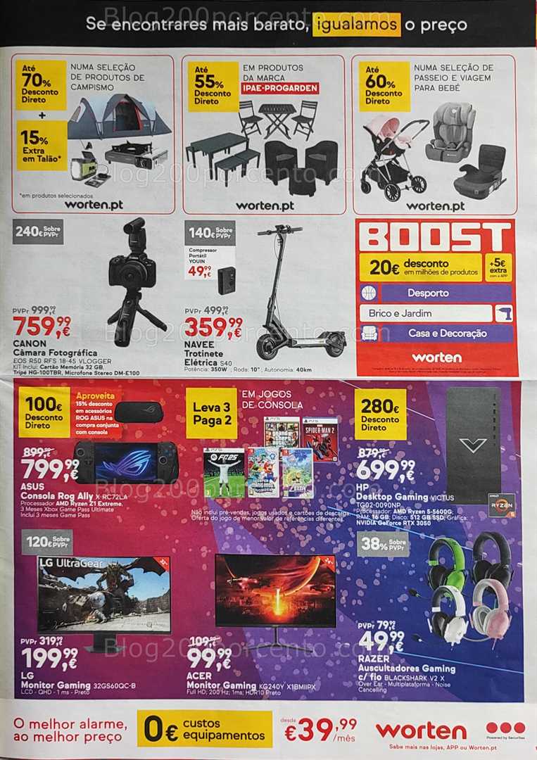 Antevisão Folheto WORTEN Promoções de 10 a 16 junho all