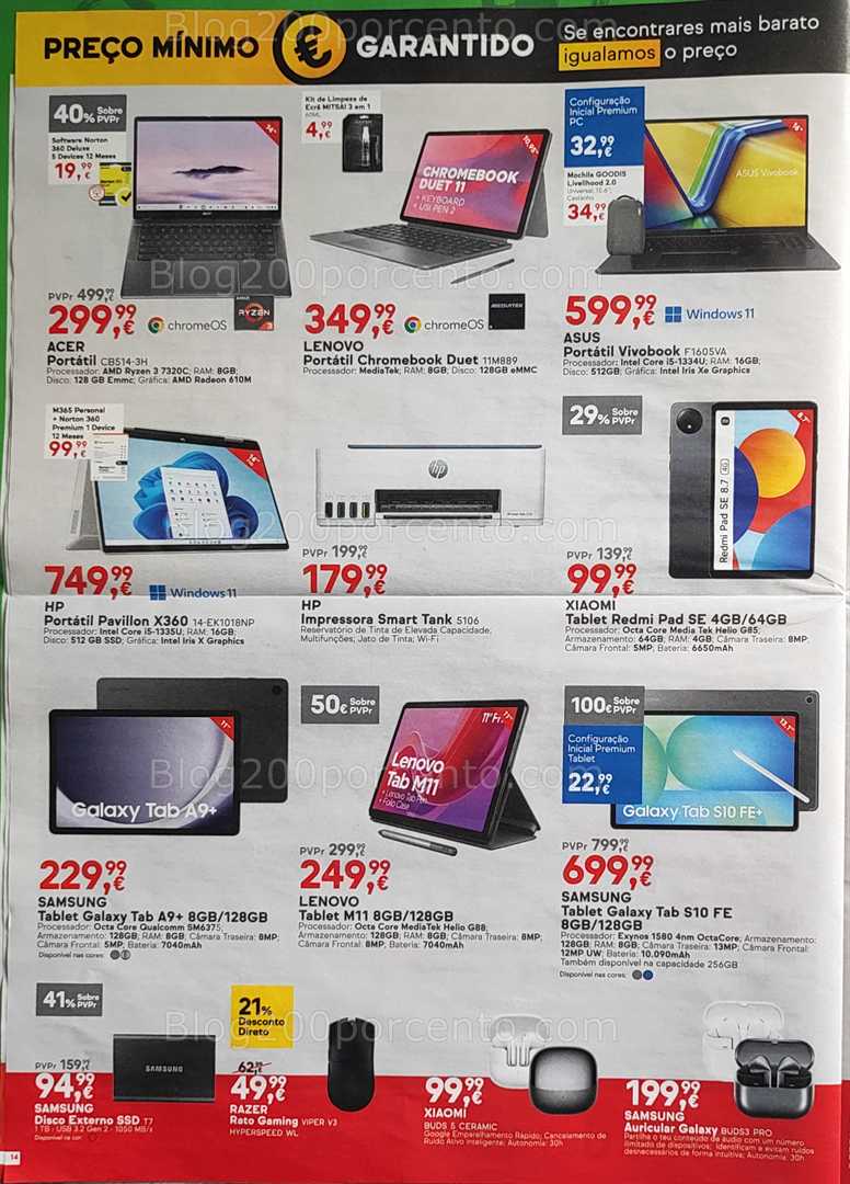 Antevisão Folheto WORTEN Promoções de 10 a 16 junho all