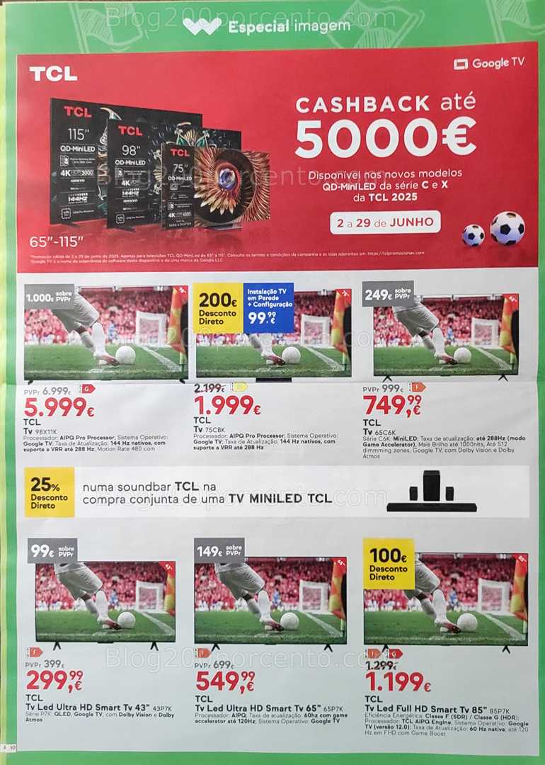 Antevisão Folheto WORTEN Promoções até 9 junho all