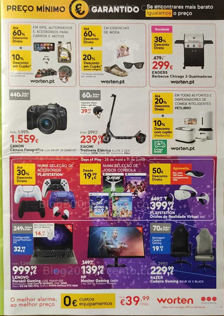 Antevisão Folheto WORTEN Promoções até 9 junho all