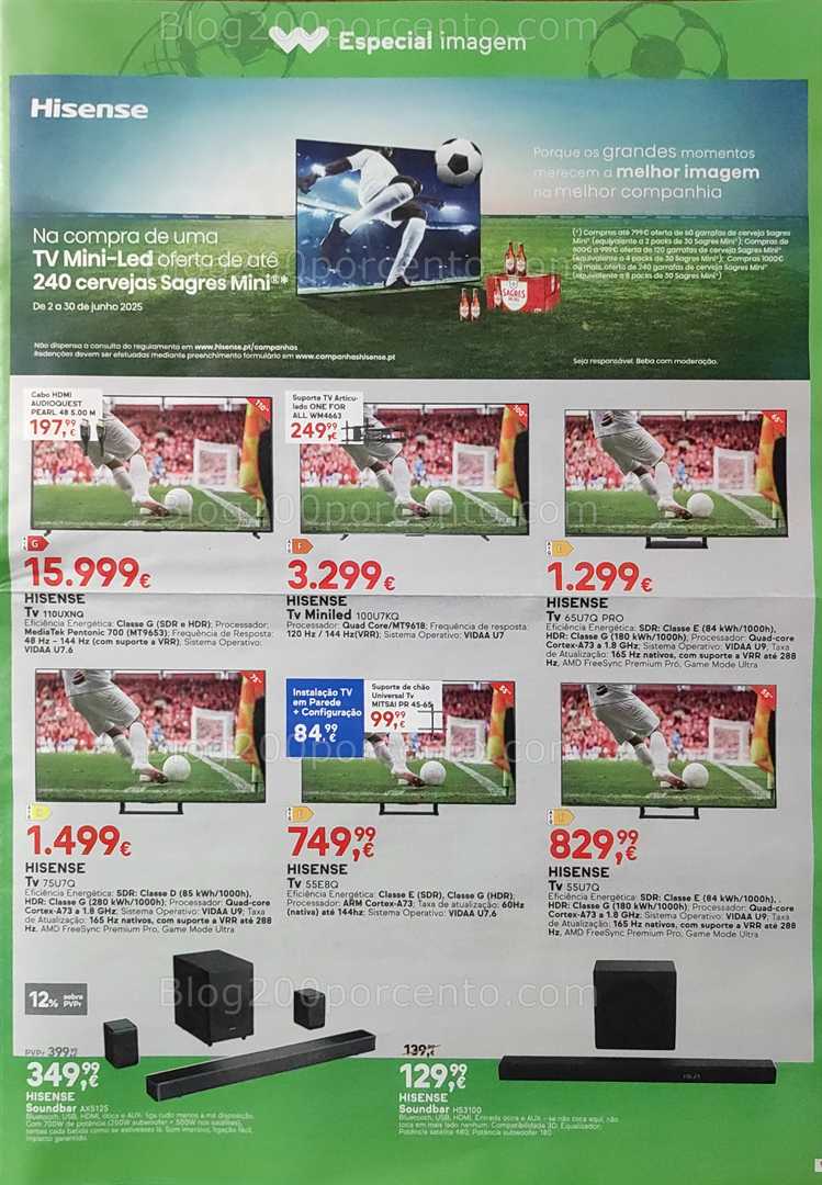 Antevisão Folheto WORTEN Promoções até 9 junho all