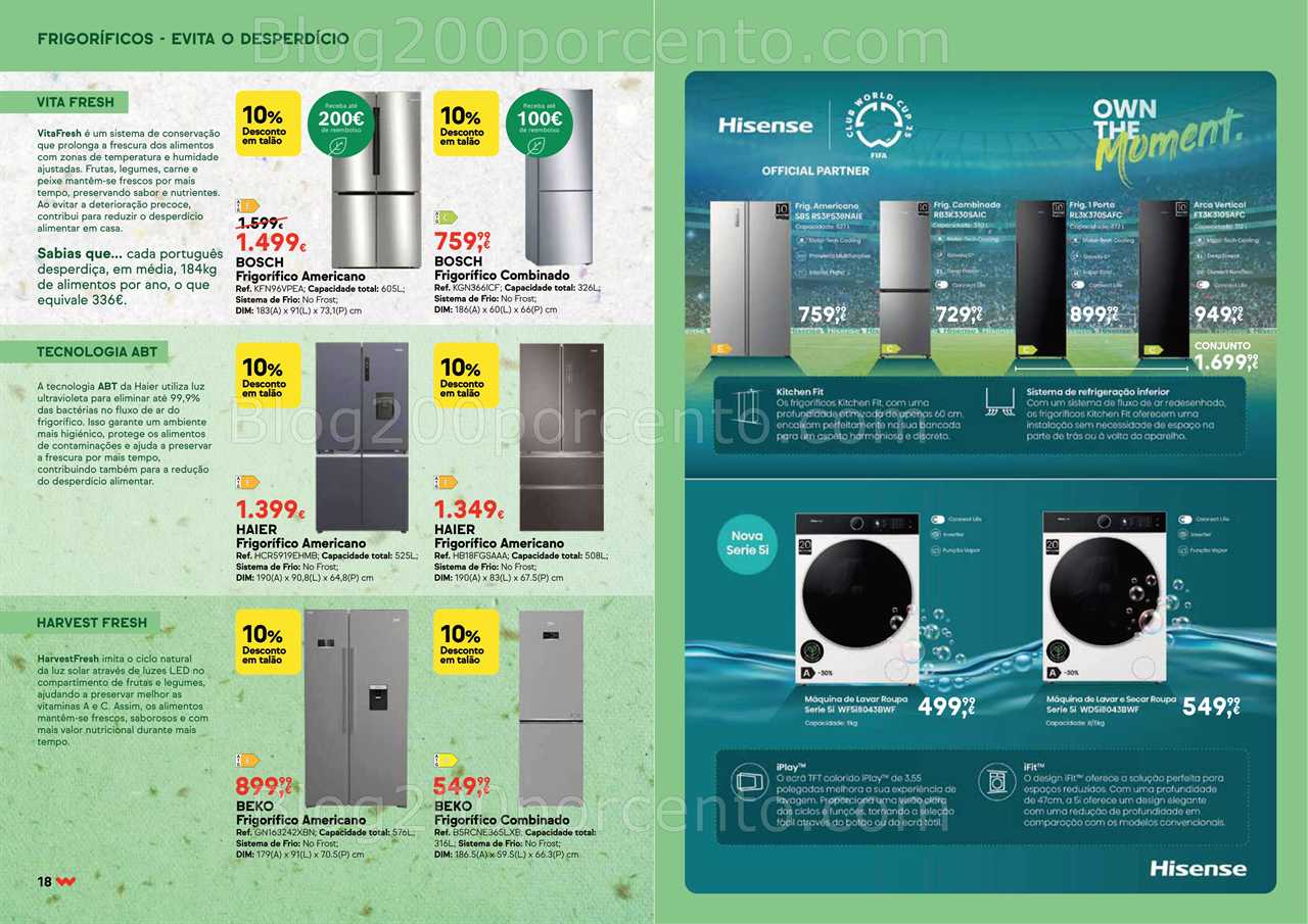Antevisão Folheto WORTEN Especial Cozinhas Promoções até 14 julho all