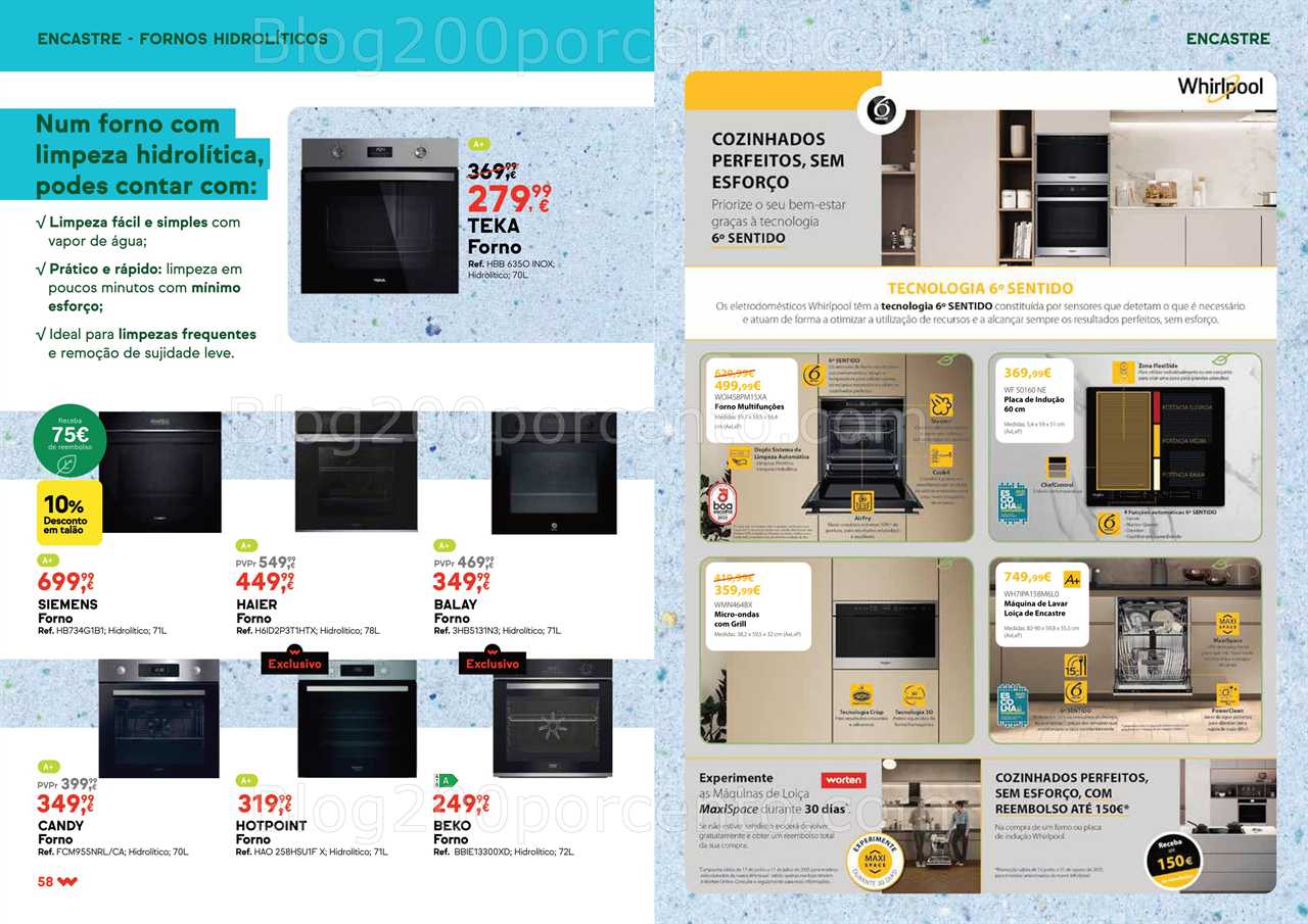 Antevisão Folheto WORTEN Especial Cozinhas Promoções até 14 julho all