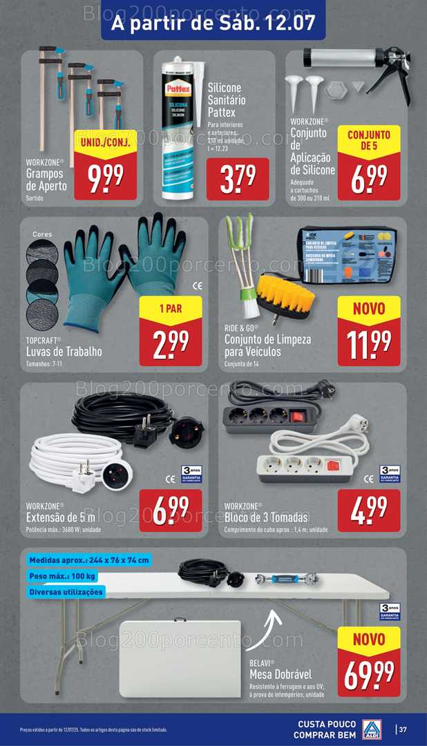 Antevisão Folheto ALDI Promoções de 7 a 13 julho all