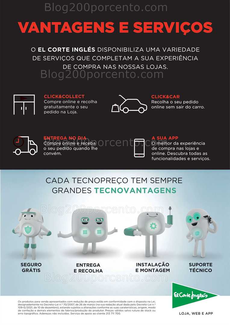 Antevisão Folheto EL CORTE INGLÉS Tecnologia Promoções de 27 junho a 6 julho all