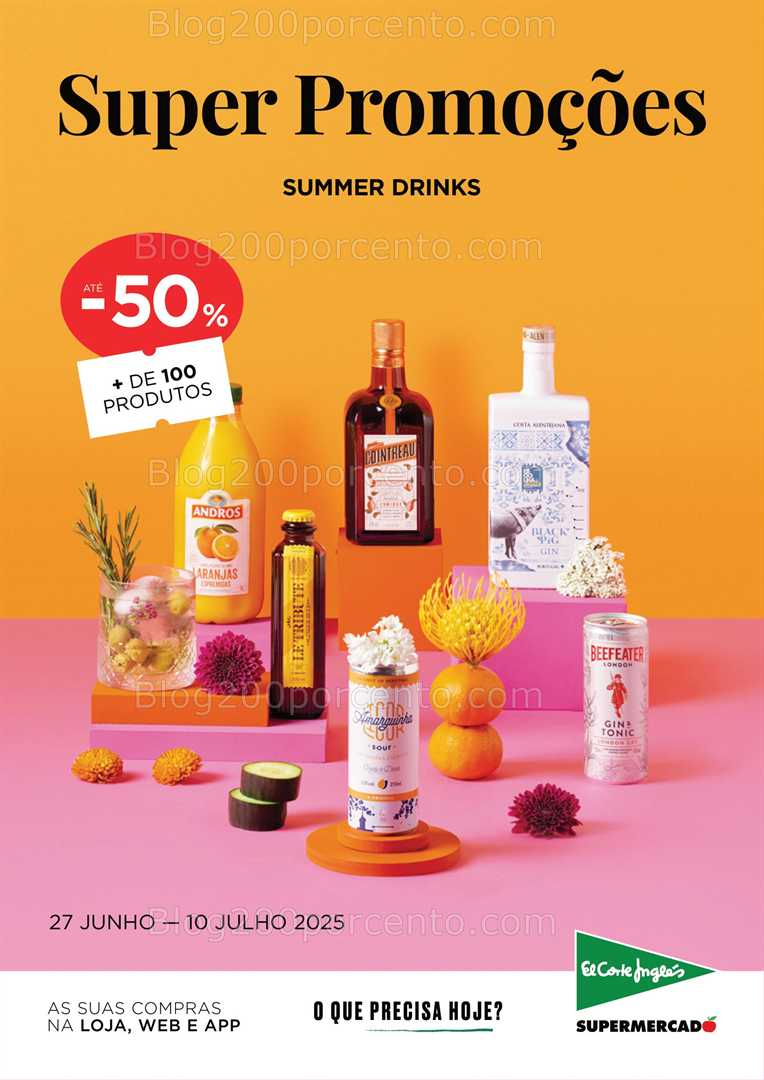 Antevisão Folheto EL CORTE INGLÉS Promoções de 27 junho a 10 julho all
