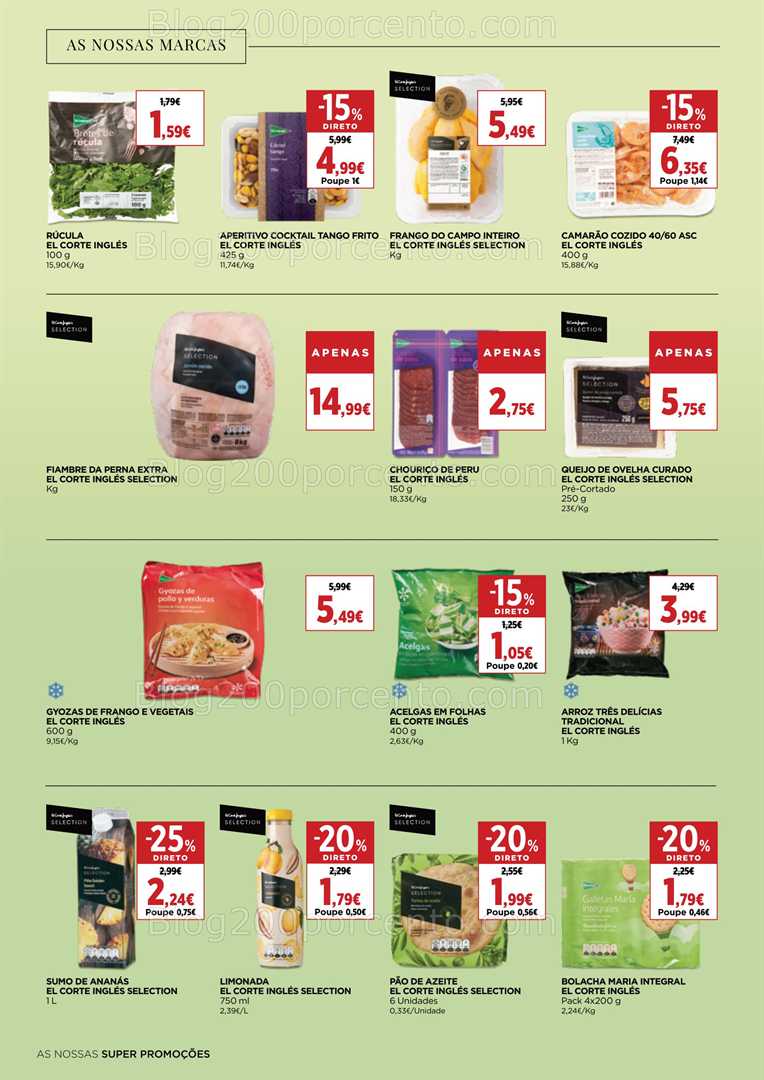 Antevisão Folheto EL CORTE INGLÉS Promoções de 27 junho a 10 julho all