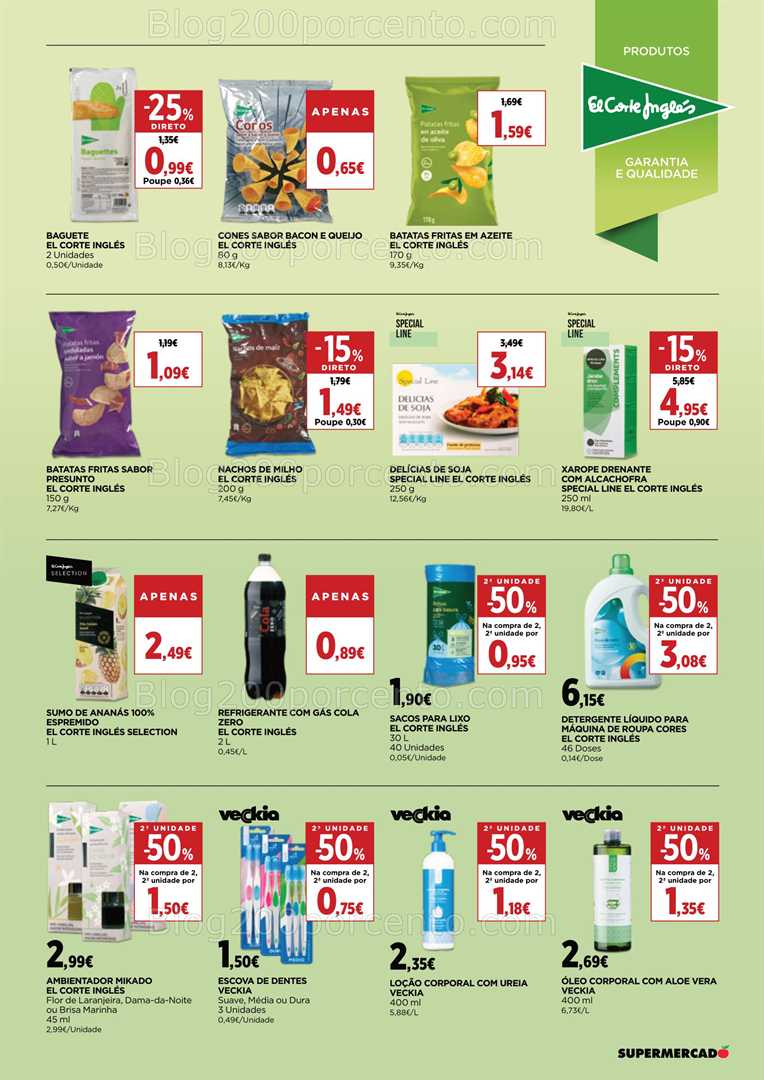 Antevisão Folheto EL CORTE INGLÉS Promoções de 27 junho a 10 julho all
