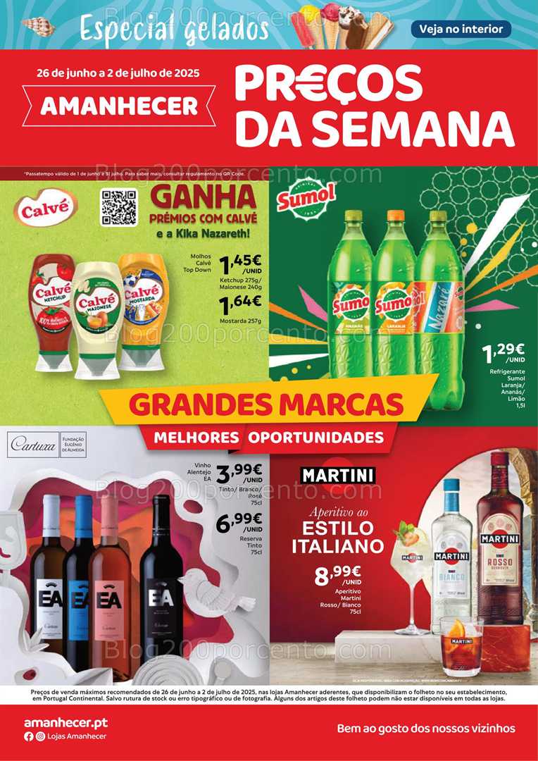 Antevisão Folheto AMANHECER Promoções de 26 junho a 2 julho all