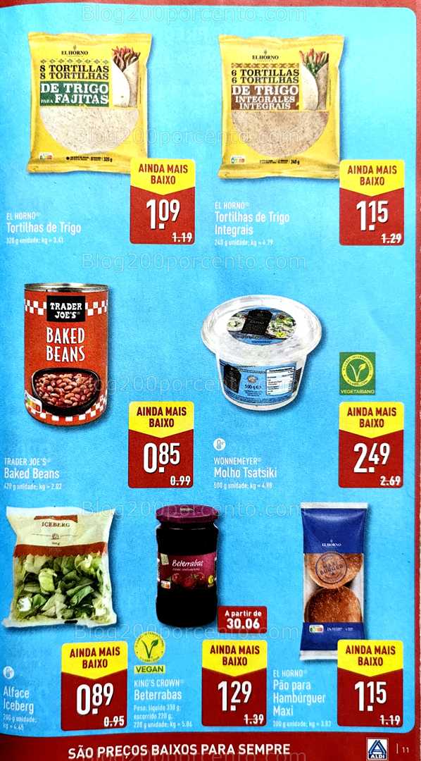 Novo Folheto ALDI Baixa de Preços Promoções a partir de 26 junho all