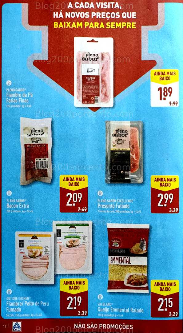 Novo Folheto ALDI Baixa de Preços Promoções a partir de 26 junho all