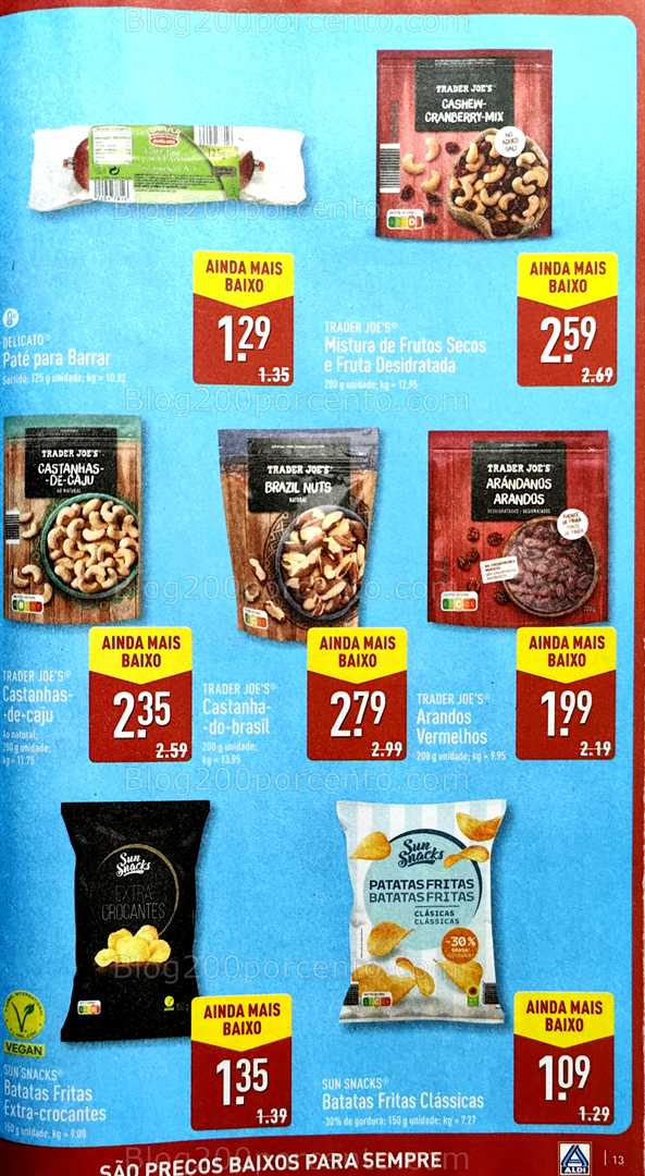 Novo Folheto ALDI Baixa de Preços Promoções a partir de 26 junho all
