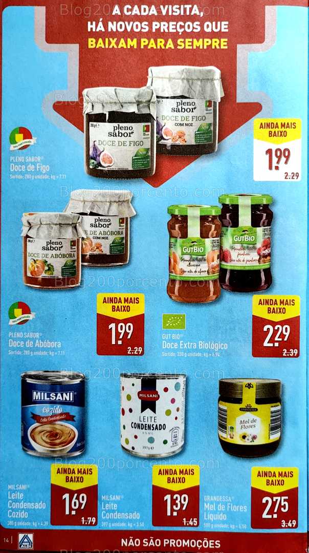 Novo Folheto ALDI Baixa de Preços Promoções a partir de 26 junho all