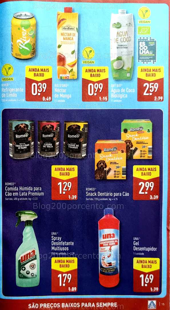 Novo Folheto ALDI Baixa de Preços Promoções a partir de 26 junho all