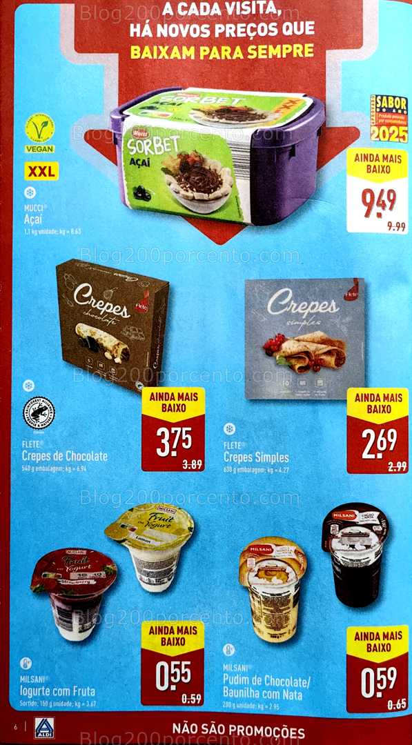 Novo Folheto ALDI Baixa de Preços Promoções a partir de 26 junho all