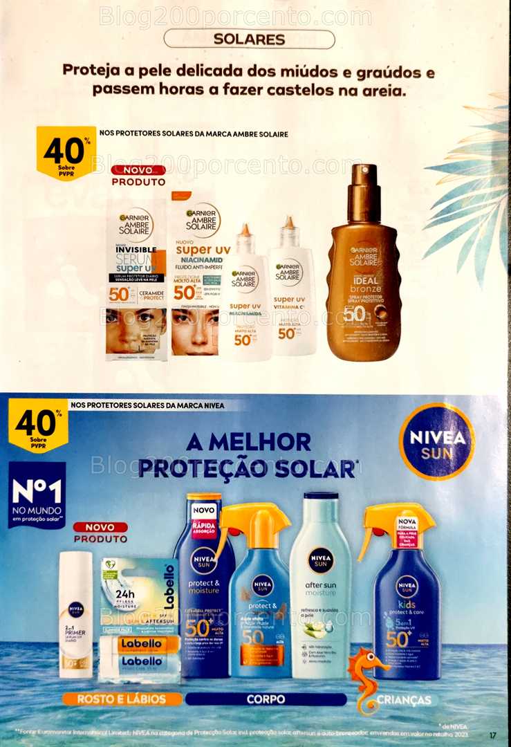 Antevisão Folheto CONTINENTE Bebé Verão Promoções de 1 a 13 julho all
