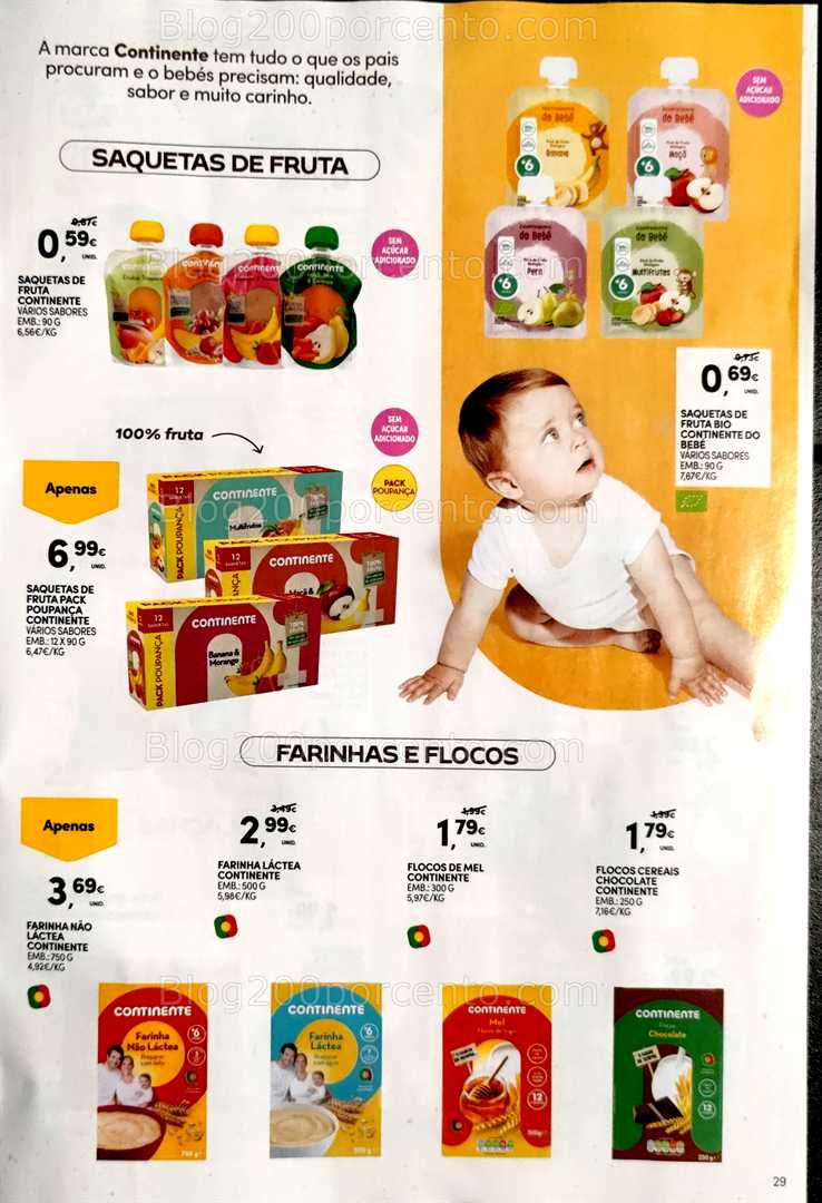 Antevisão Folheto CONTINENTE Bebé Verão Promoções de 1 a 13 julho all