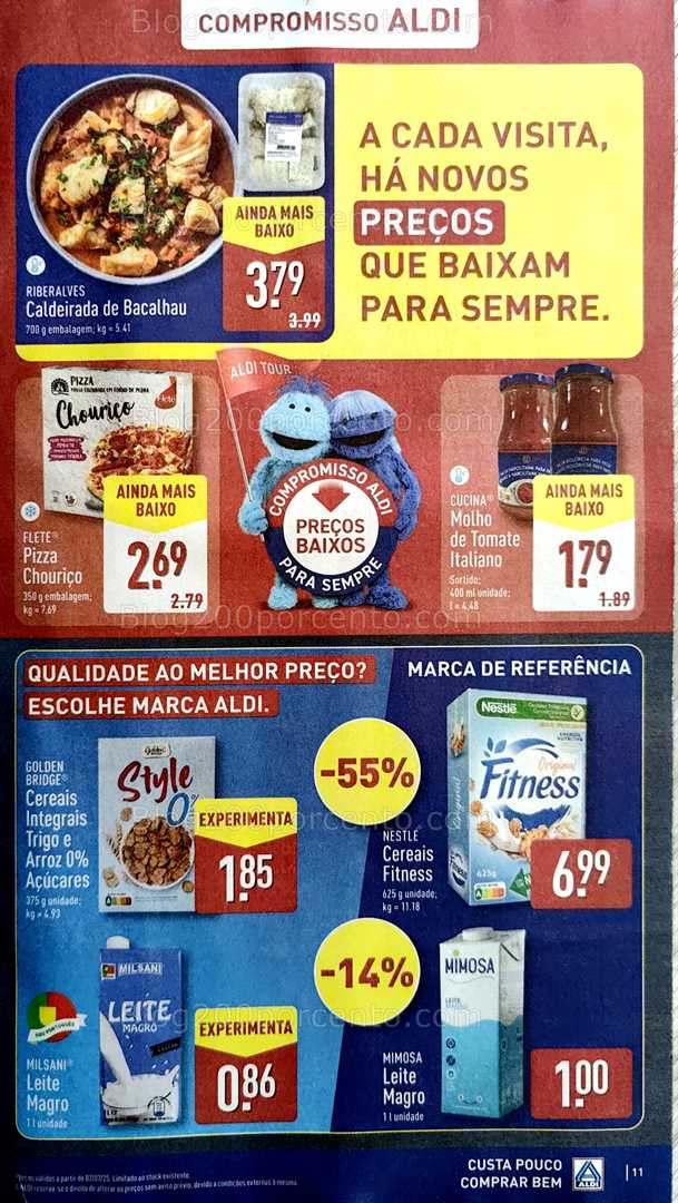 Antevisão Folheto ALDI Promoções de 7 a 13 julho all