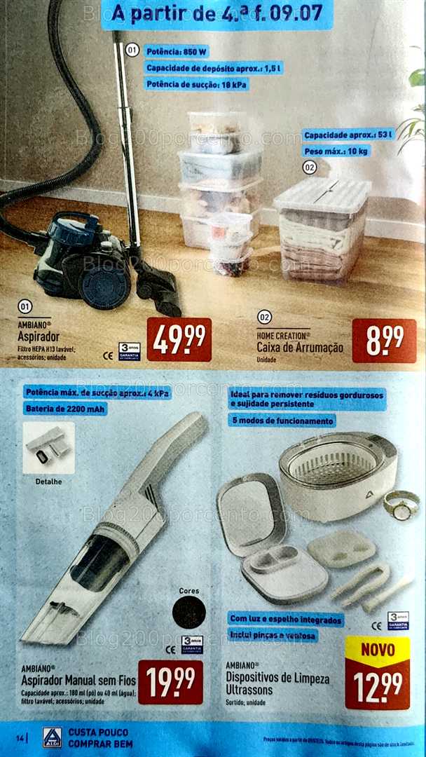 Antevisão Folheto ALDI Promoções de 7 a 13 julho all