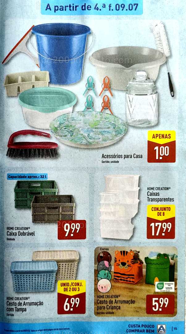 Antevisão Folheto ALDI Promoções de 7 a 13 julho all