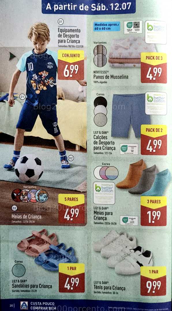 Antevisão Folheto ALDI Promoções de 7 a 13 julho all