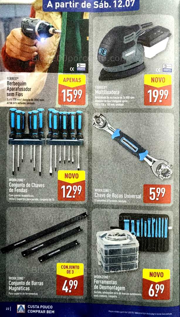 Antevisão Folheto ALDI Promoções de 7 a 13 julho all