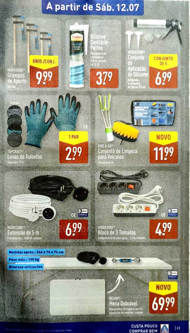 Antevisão Folheto ALDI Promoções de 7 a 13 julho all