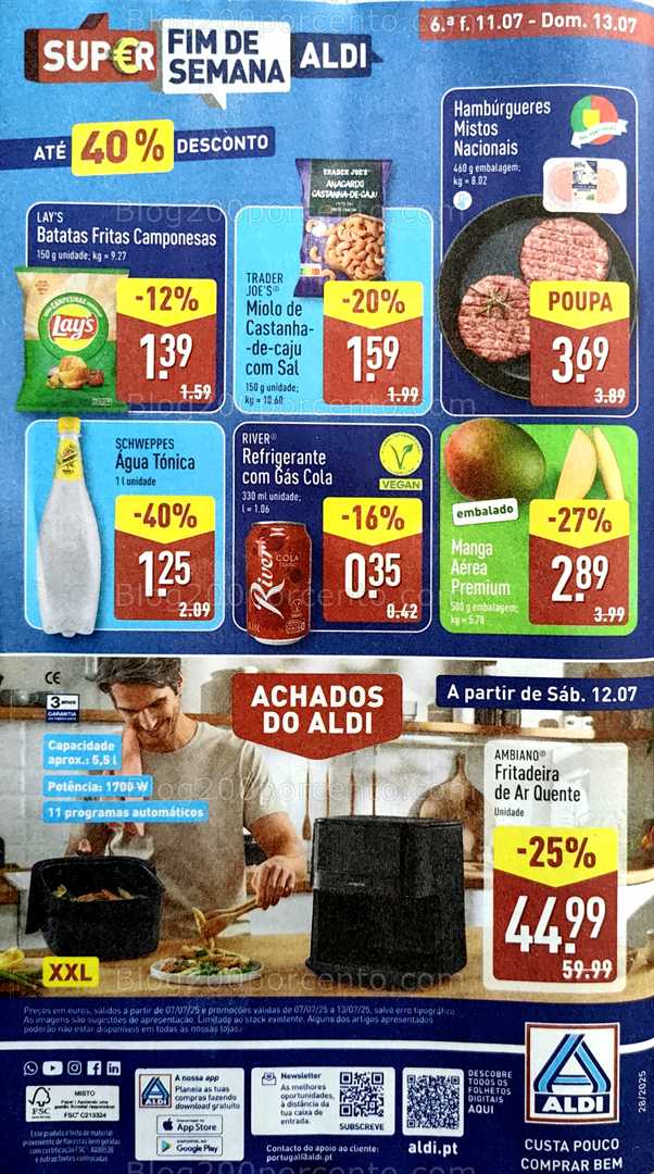 Antevisão Folheto ALDI Promoções de 7 a 13 julho all