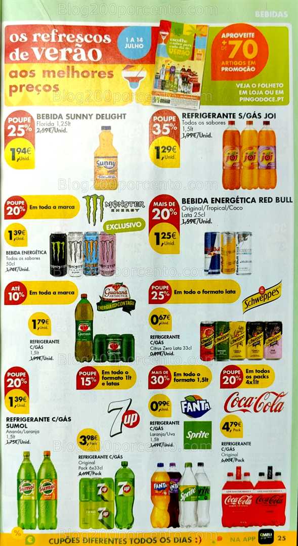 Antevisão Folheto PINGO DOCE Promoções de 1 a 7 julho all