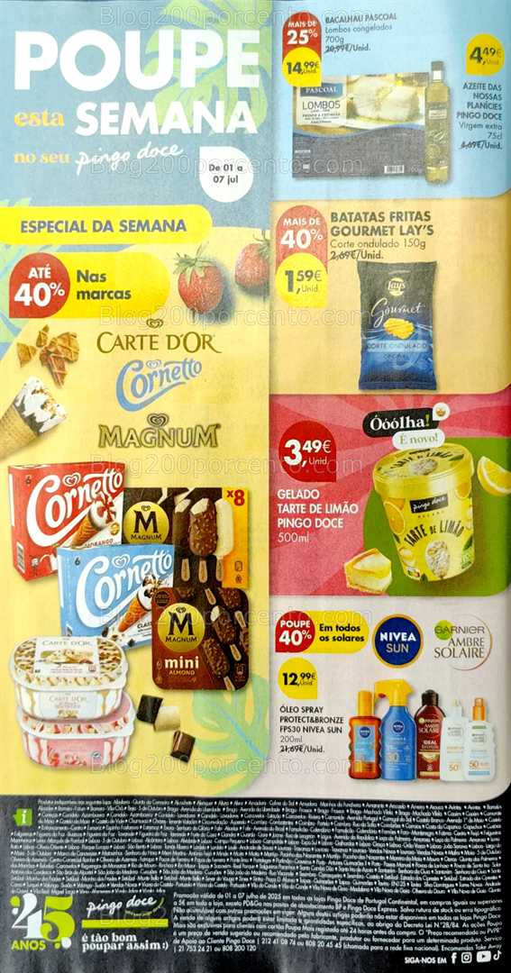 Antevisão Folheto PINGO DOCE Promoções de 1 a 7 julho all