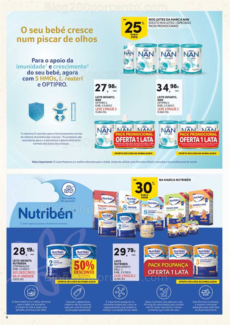 Antevisão Folheto CONTINENTE Bebé Verão Promoções de 1 a 13 julho all