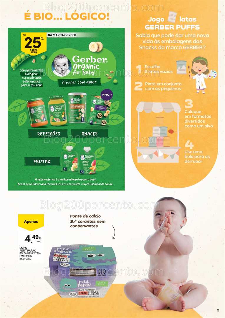 Antevisão Folheto CONTINENTE Bebé Verão Promoções de 1 a 13 julho all