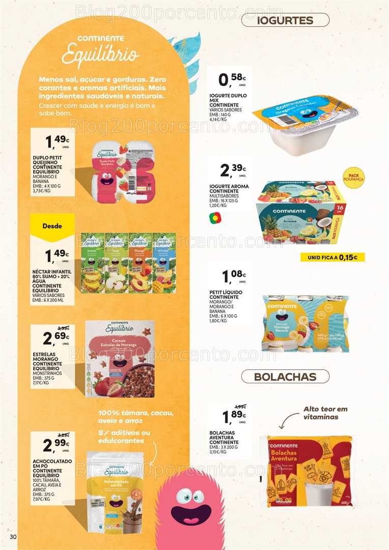 Antevisão Folheto CONTINENTE Bebé Verão Promoções de 1 a 13 julho all