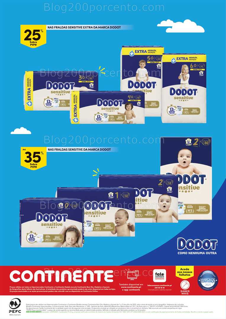 Antevisão Folheto CONTINENTE Bebé Verão Promoções de 1 a 13 julho all