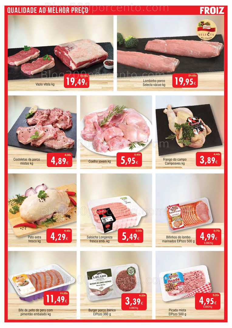Antevisão Folheto FROIZ Promoções de 2 a 22 julho all