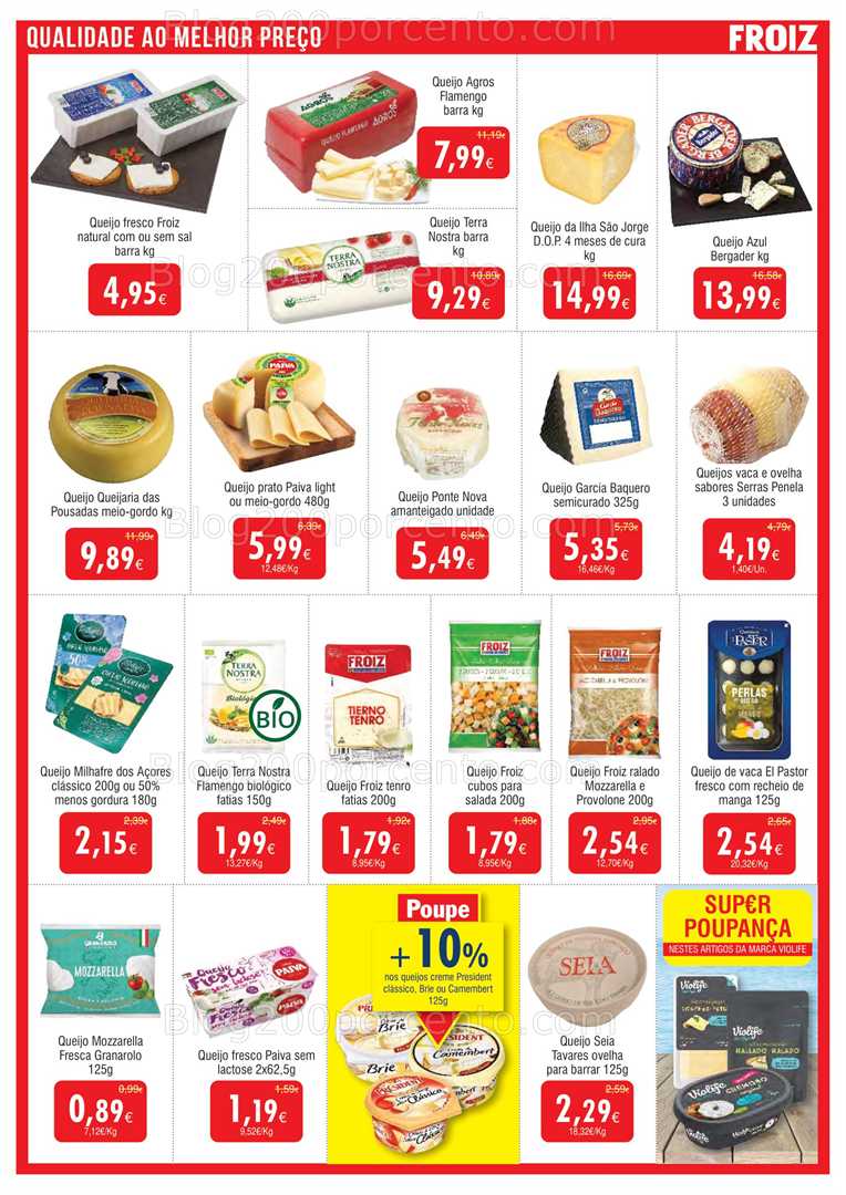 Antevisão Folheto FROIZ Promoções de 2 a 22 julho all