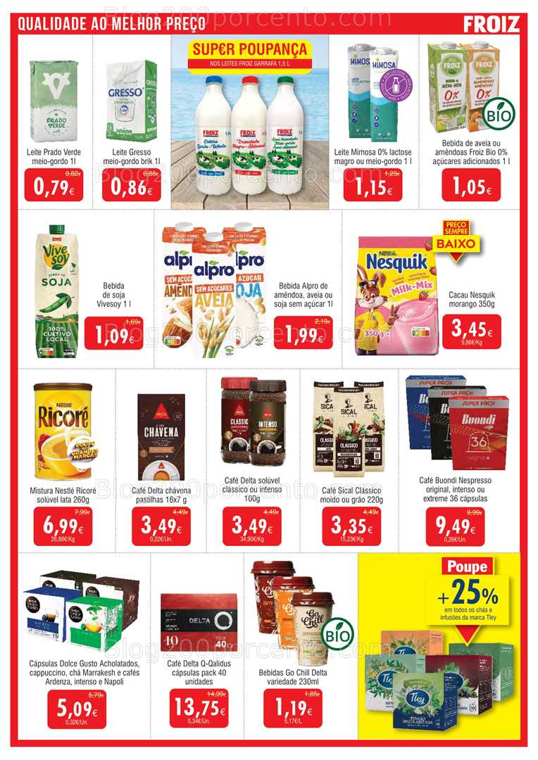 Antevisão Folheto FROIZ Promoções de 2 a 22 julho all