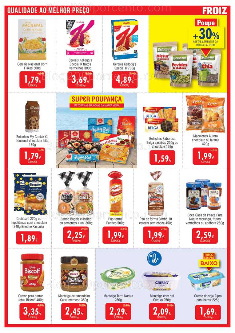 Antevisão Folheto FROIZ Promoções de 2 a 22 julho all