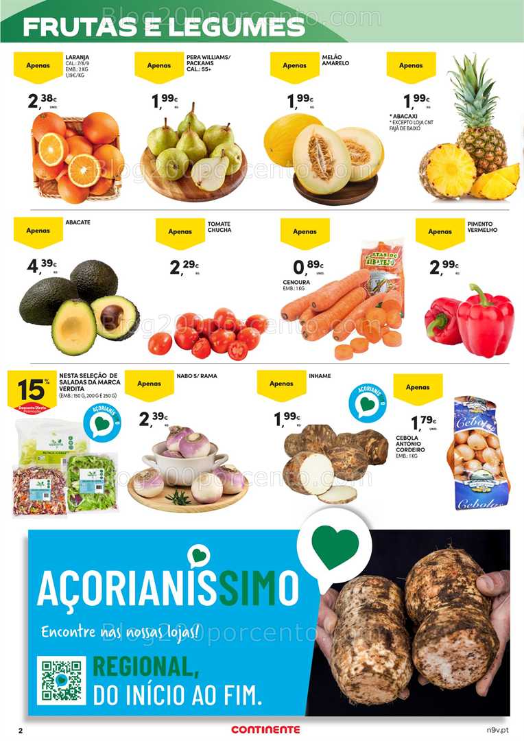 Antevisão Folheto CONTINENTE Açores Promoções 26 junho a 9 julho all