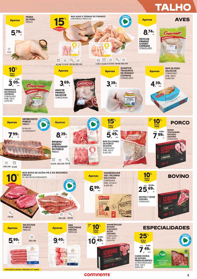 Antevisão Folheto CONTINENTE Açores Promoções 26 junho a 9 julho all