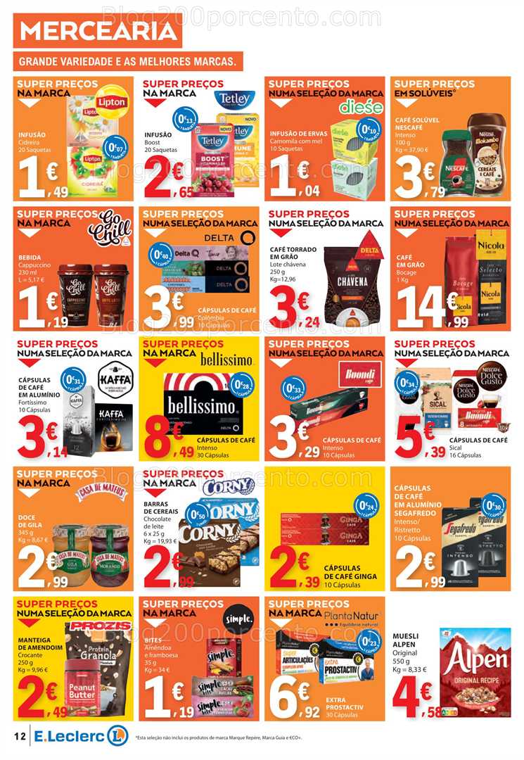 Antevisão Folheto E-LECLERC Promoções 26 junho a 2 julho all