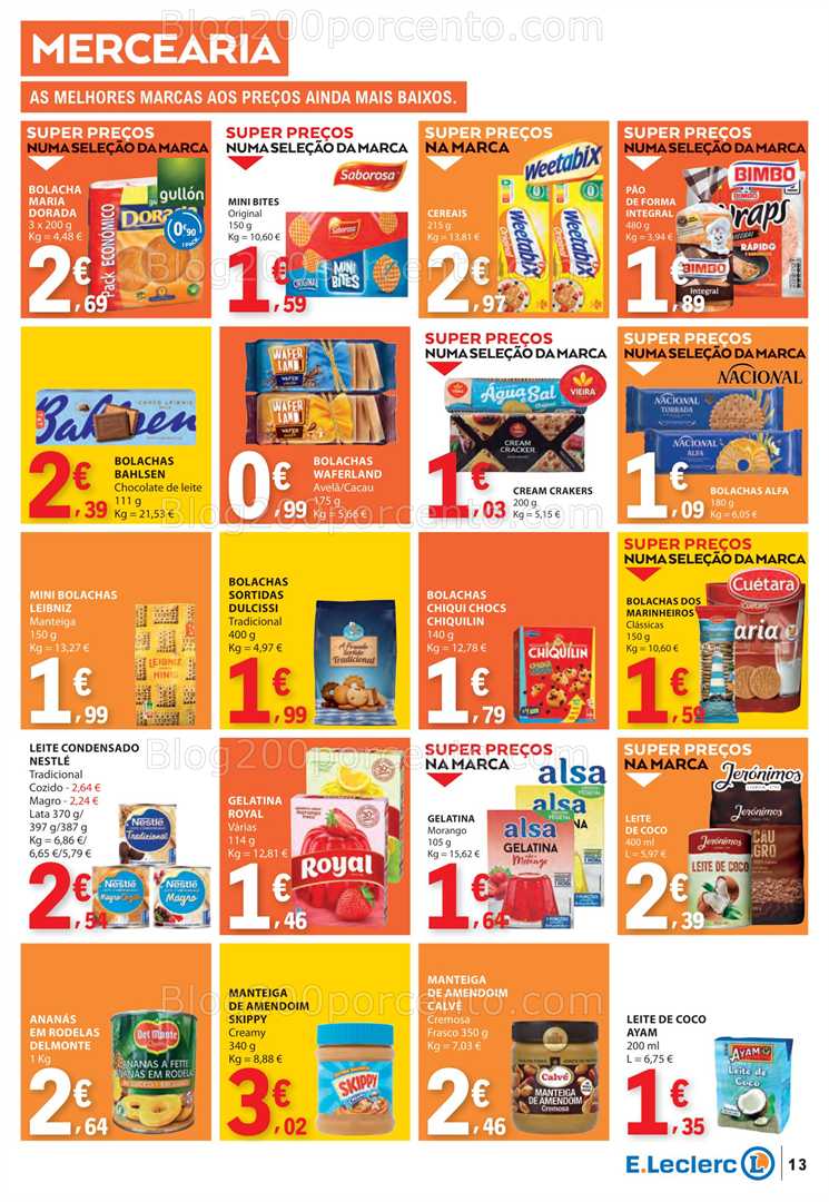 Antevisão Folheto E-LECLERC Promoções 26 junho a 2 julho all