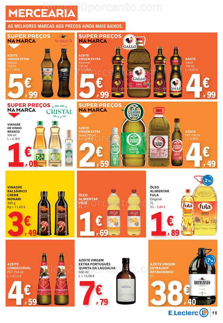 Antevisão Folheto E-LECLERC Promoções 26 junho a 2 julho all