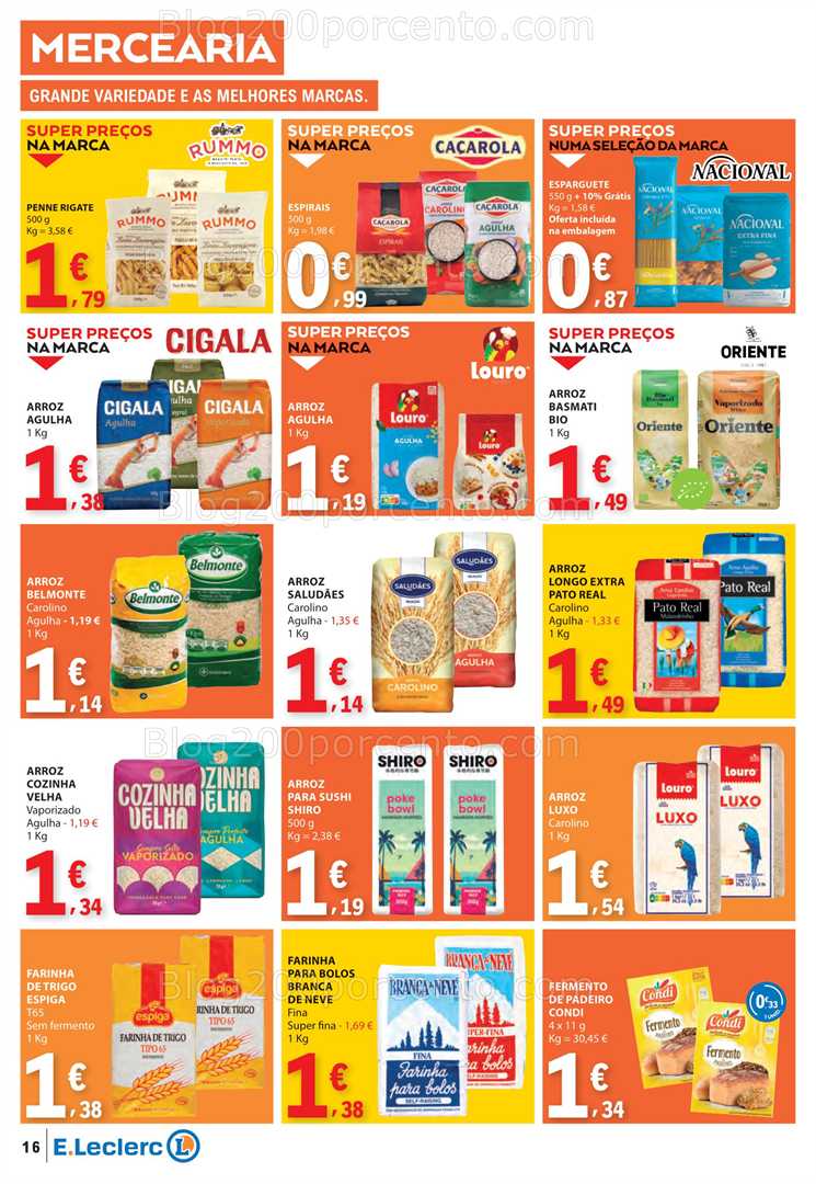 Antevisão Folheto E-LECLERC Promoções 26 junho a 2 julho all