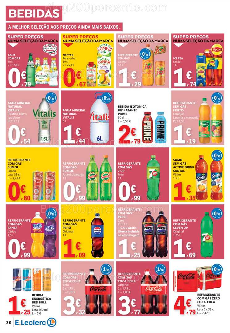 Antevisão Folheto E-LECLERC Promoções 26 junho a 2 julho all