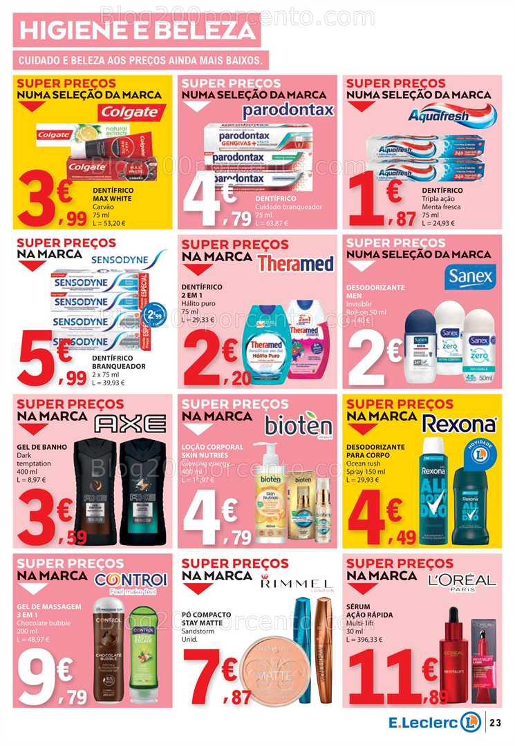 Antevisão Folheto E-LECLERC Promoções 26 junho a 2 julho all