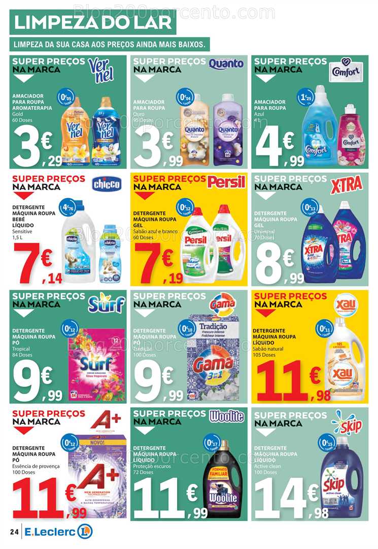 Antevisão Folheto E-LECLERC Promoções 26 junho a 2 julho all