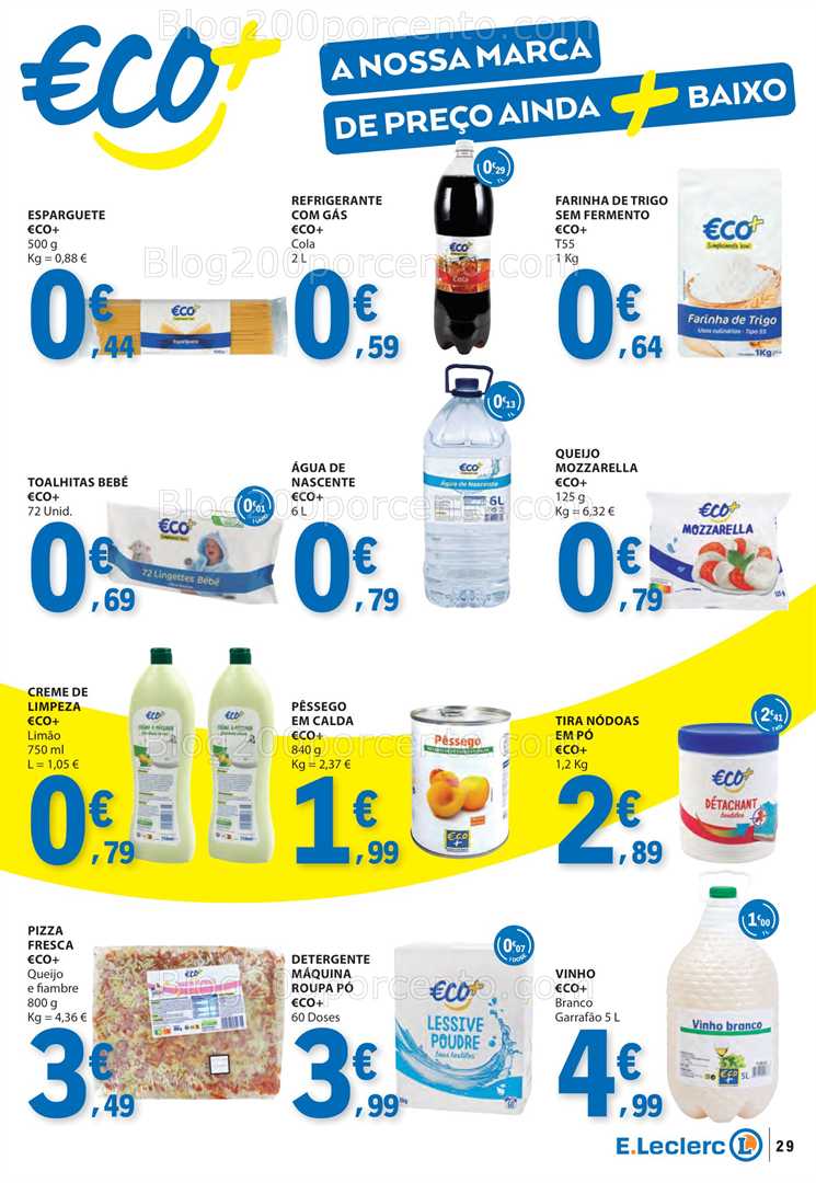 Antevisão Folheto E-LECLERC Promoções 26 junho a 2 julho all