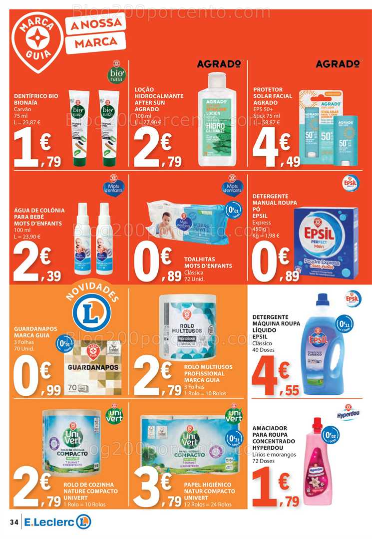 Antevisão Folheto E-LECLERC Promoções 26 junho a 2 julho all